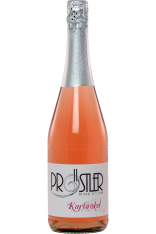 Frizzante Karfunkel Zweigelt-Rosé - Weinbau Pröstler