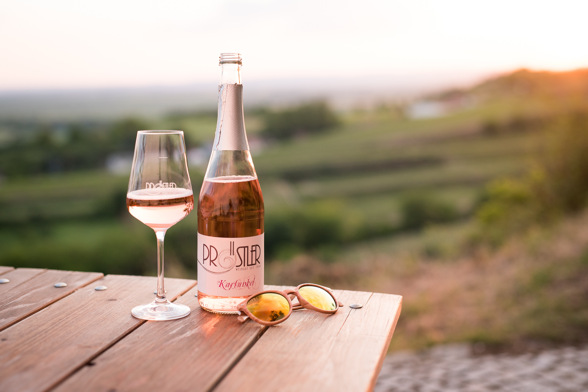 Frizzante Karfunkel - Weinbau Pröstler