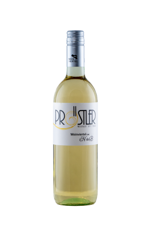 Die Weinflasche Grüner Veltliner Weinviertel DAC H & B - Weinbau Pröstler in Haugsdorf